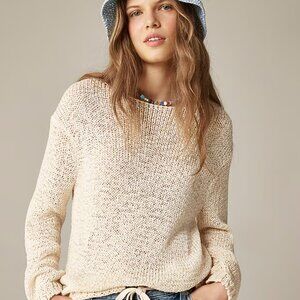 J. Crew Women's Montauk relaxed sweater Natural XS